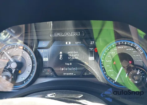 2022 Ram 1500 Limited 4X4 5'7 Box from USA, damaged, VIN 1C6SRFHT5NN311005